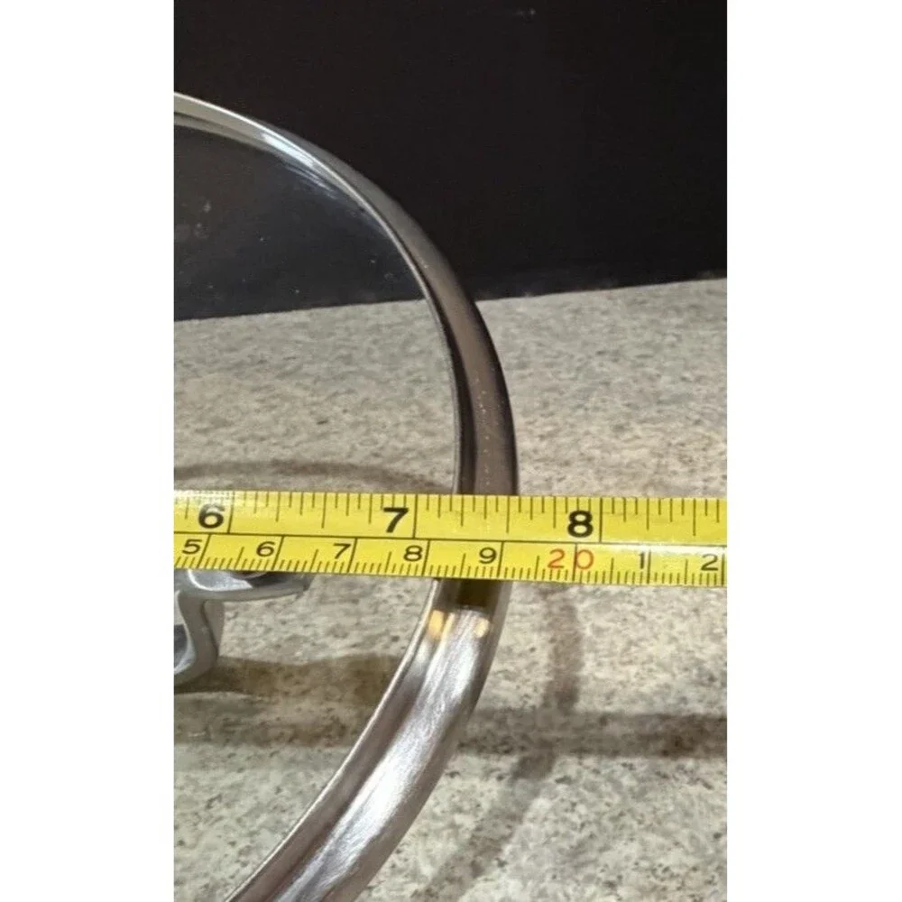 Ninja Replacement Glass Lid For Pot Pan 7” Inner Rim 7 1/2